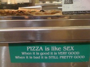 l'amour et la pizza